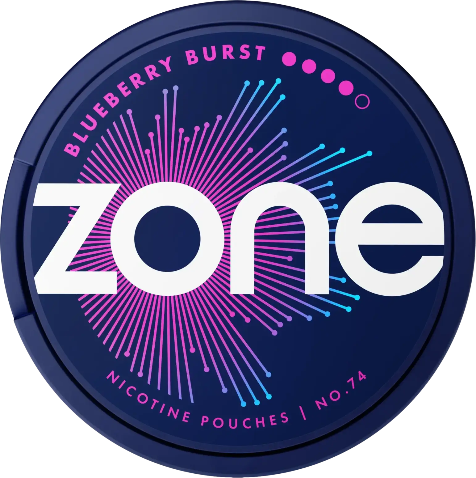 ZONE No 74 Blueberry Burst Extra Strong